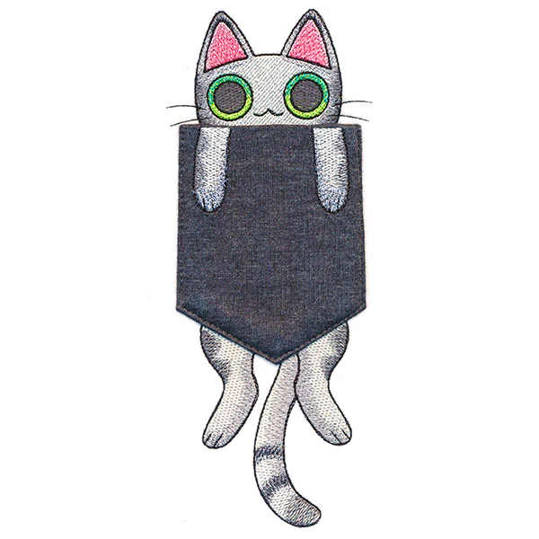 Hanging Out Kitty Pocket - Image 8