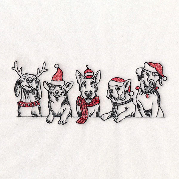 Happy Howlidays Border - Image 5
