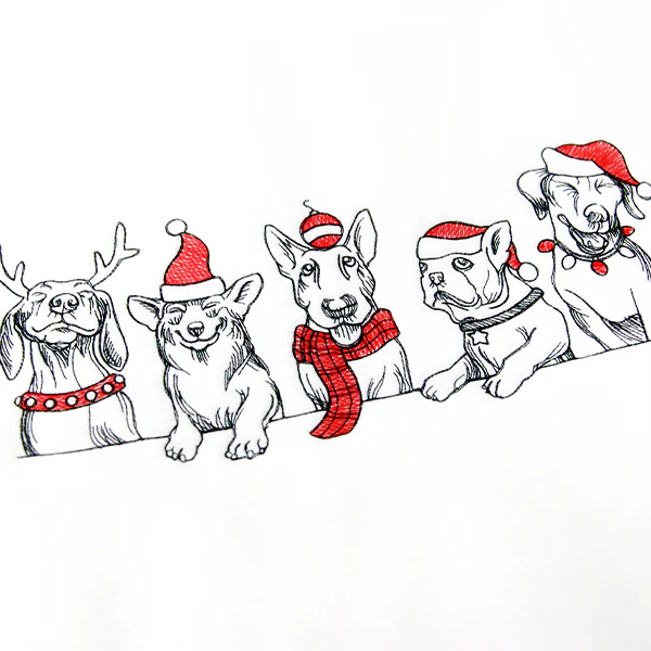 Happy Howlidays Border - Image 6