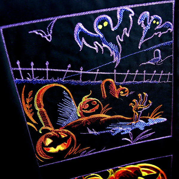 Haunted Halloween Scene II Square 3 - Image 5