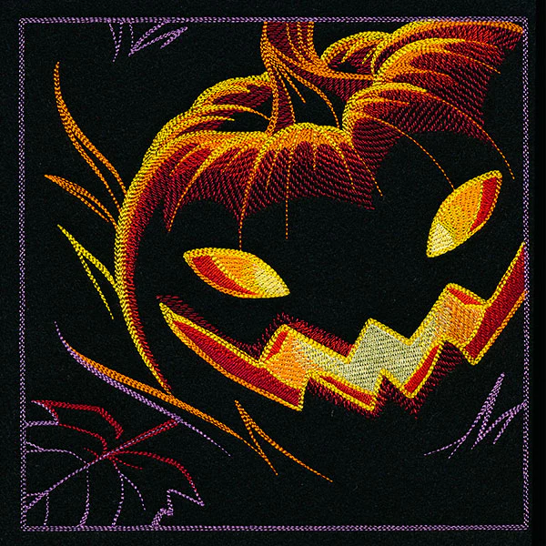 Haunted Halloween Scene Square 6 - Image 13