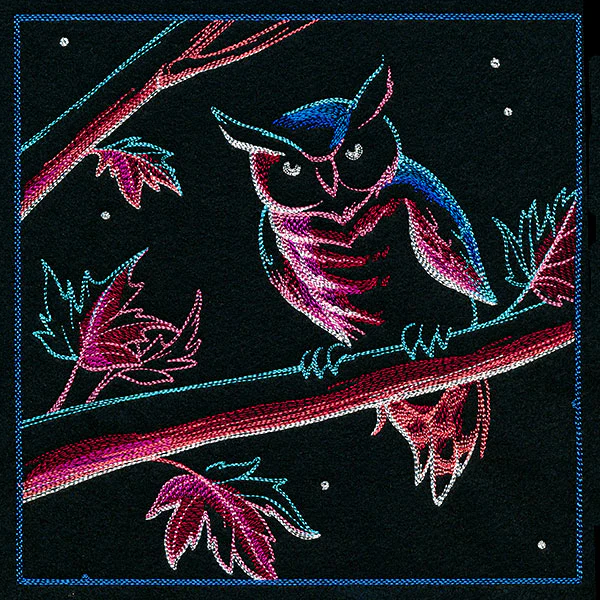 Haunting Autumn Quilt Scene 2