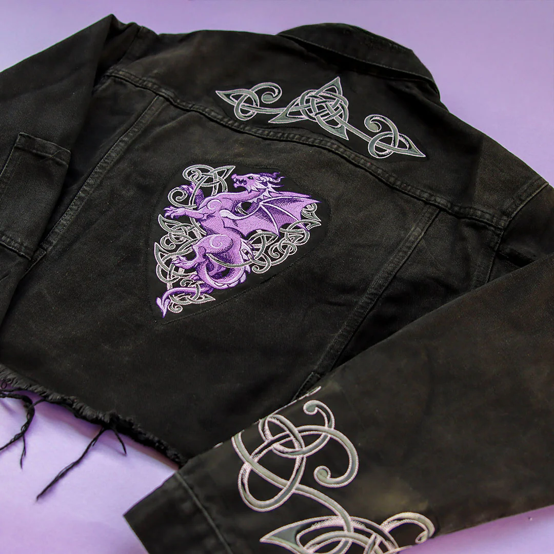Heraldic Knotwork Dragon Design Pack - Image 30