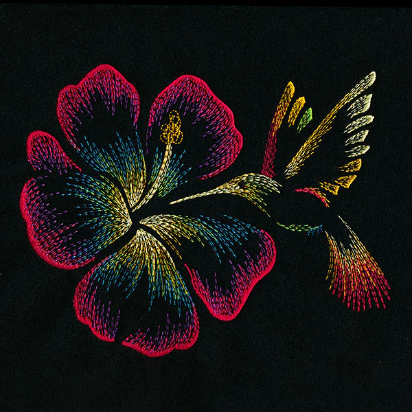 Hibiscus & Hummingbird - Image 7