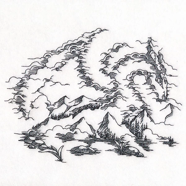 Hidden Dragon Mountain Scene - Image 3