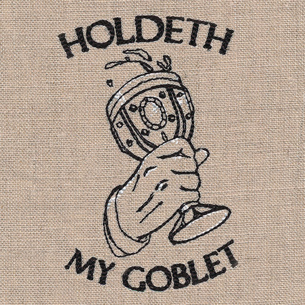 Holdeth My Goblet Etching - Image 9