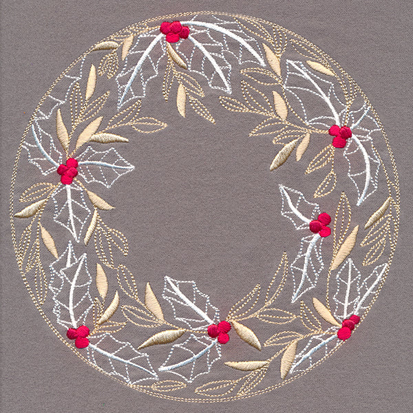 Holly and Berries Wreath - Image 12