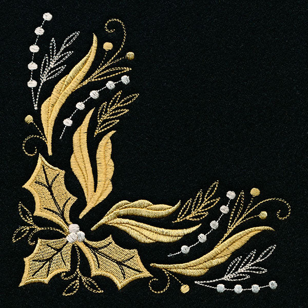 Holly & Berries Christmas Corner - Image 13