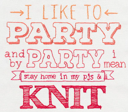 I Like to Party - Knit - Image 3