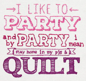 I Like to Party - Quilt - Image 4