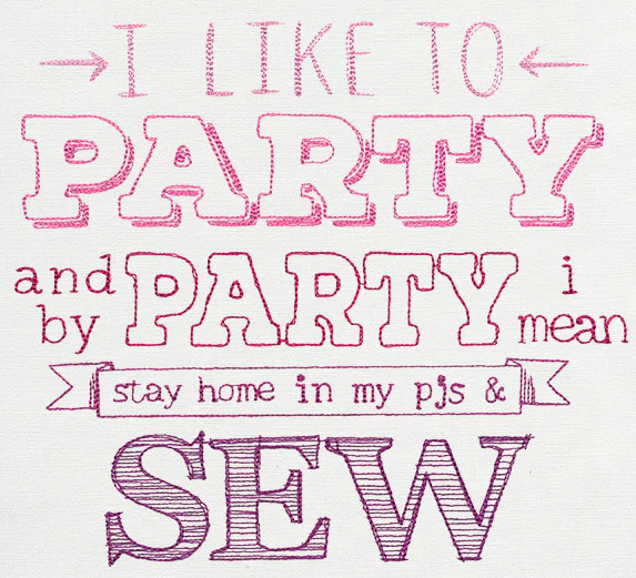 I Like to Party - Sew - Image 5