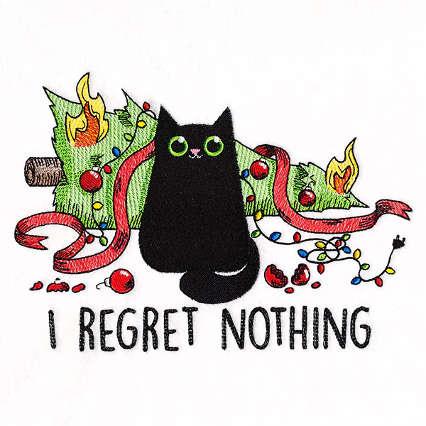 I Regret Nothing Cat - Image 3