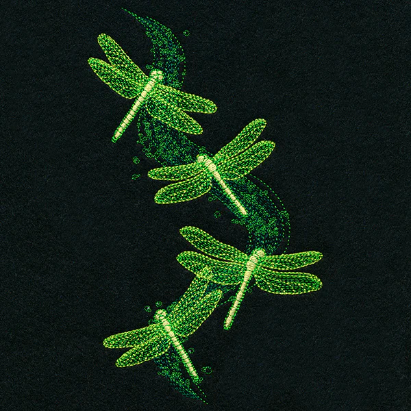 Illuminated Dragonfly Cascade - Image 7