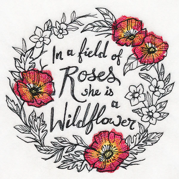 In a Field of Roses She Is a Wildflower - Image 2