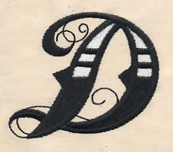 Inked Letter D - Image 2