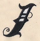 Inked Letter I - Image 3