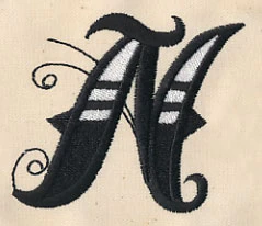 Inked Letter N - Image 2