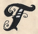 Inked Letter T - Image 4
