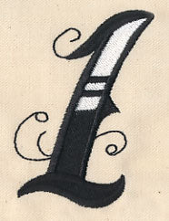 Inked Number 1