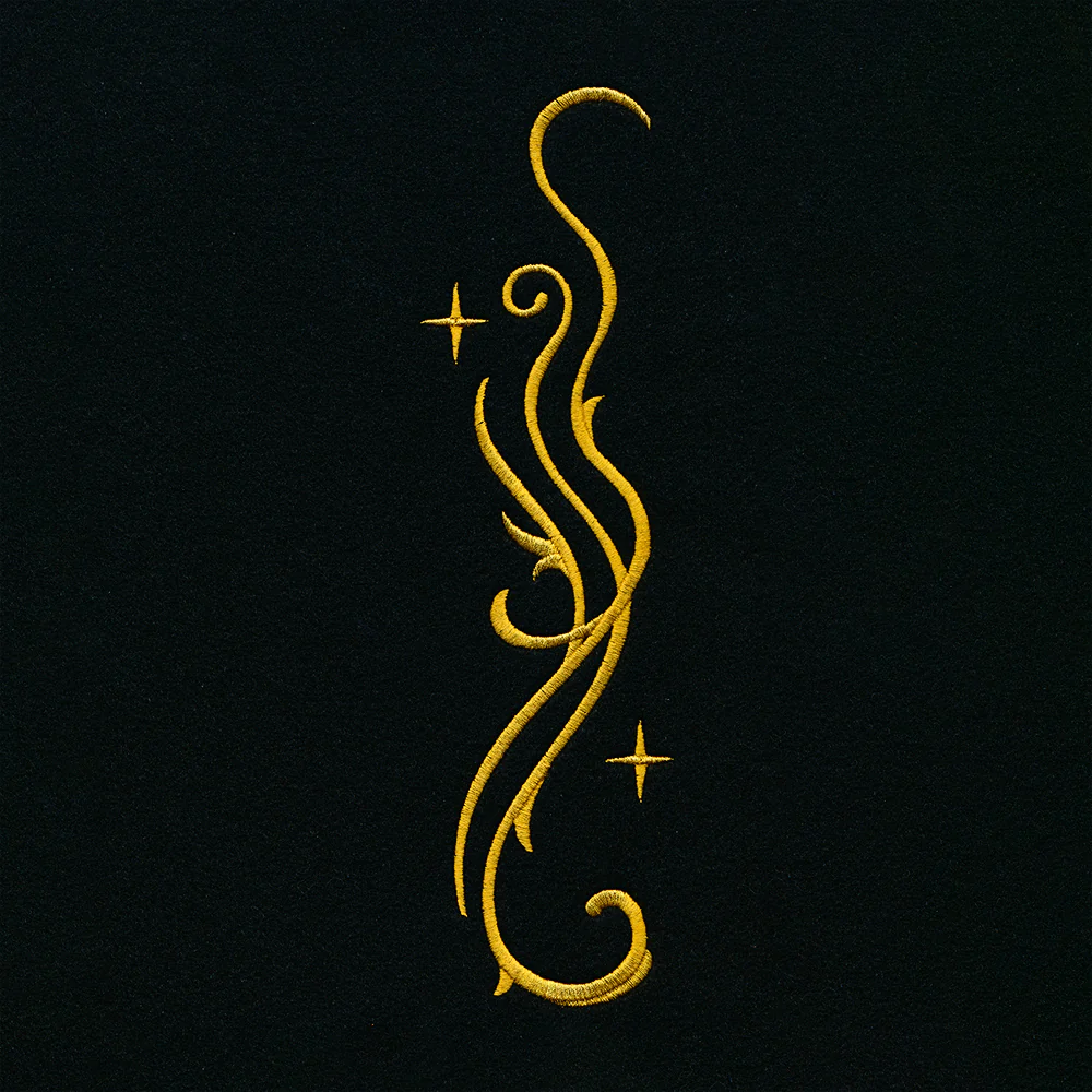 Interlocking Swirls - Border