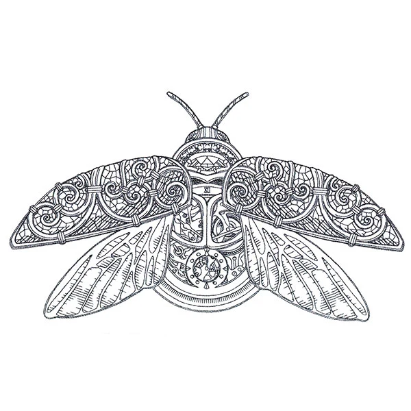 Intricate Clockwork Beetle