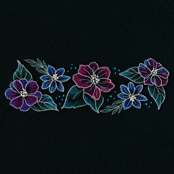 Iridescent Flower Border - Image 13