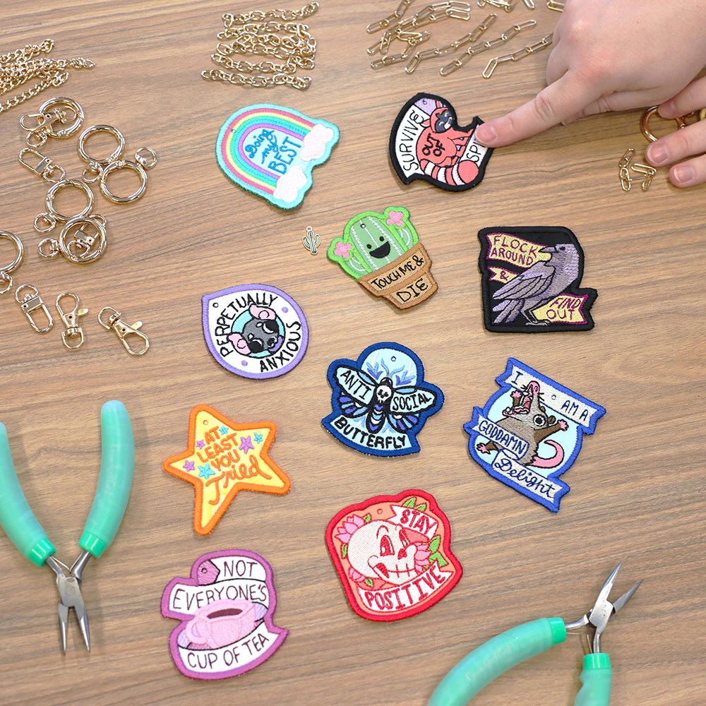 Irreverent Keychains Design Pack (In-the-Hoop) - Image 3