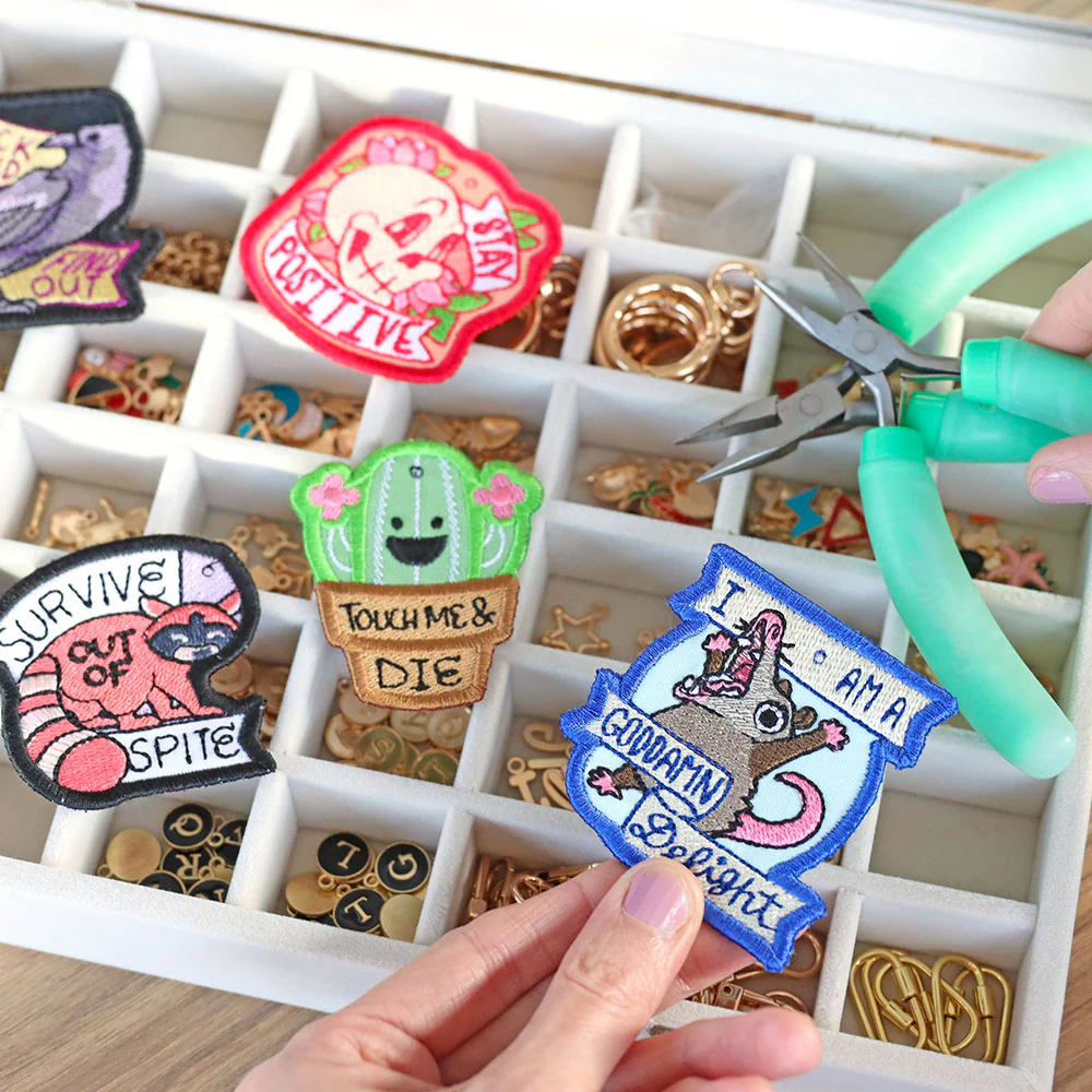 Irreverent Keychains - Perpetually Anxious (In-the-Hoop) - Image 4