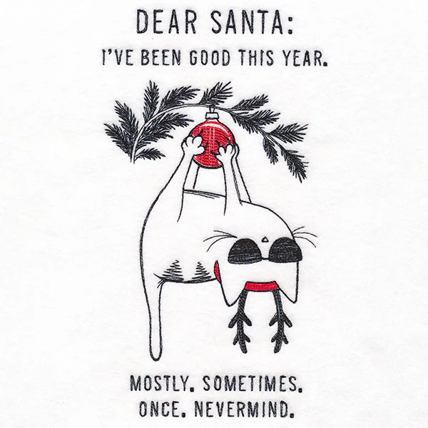 I've Been Good This Year Cat - Image 2