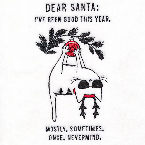 I've Been Good This Year Cat - Image 4