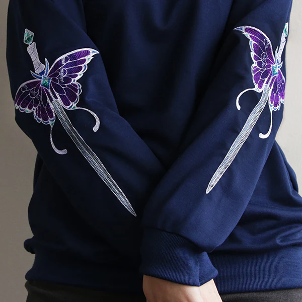Jeweled & Magical Luna Moth Sword - Image 15