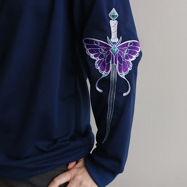 Jeweled & Magical Luna Moth Sword - Image 8