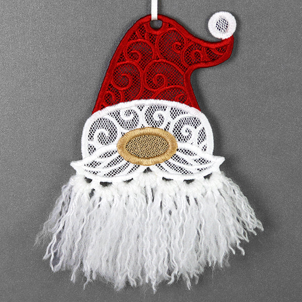 Jolly Ol' Gnome Ornament (Lace) - Image 2
