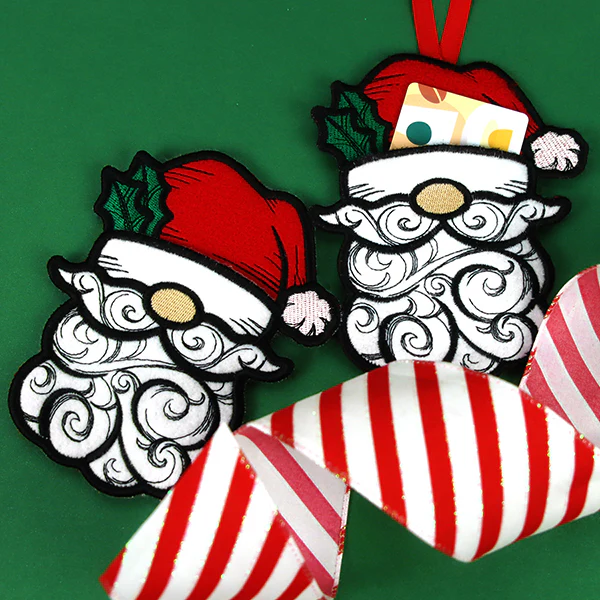 Jolly Santa Gift Card Holder (In-the-Hoop) - Image 3