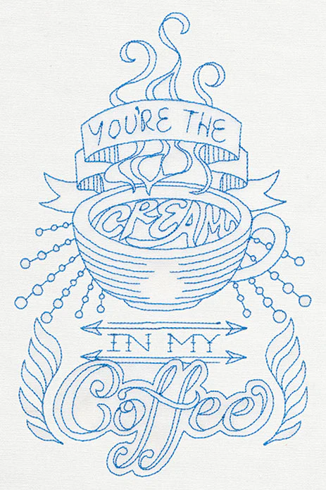 Kitchen Stitchin' - Cream in My Coffee - Image 4