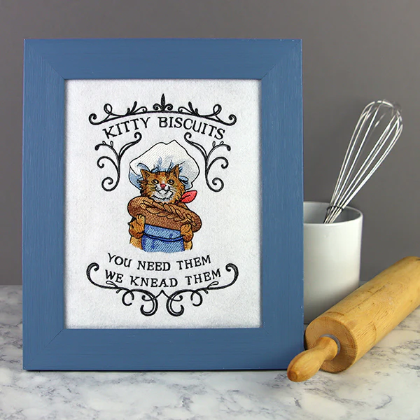 Kitty Biscuits: You Need Them We Knead Them Market Sign - Image 2