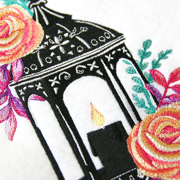 Lantern in Blooming Roses - Image 10