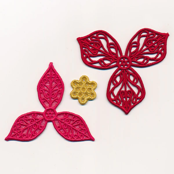 Layered Poinsettia (Lace) - Image 4