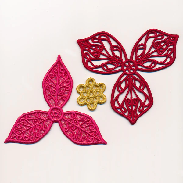 Layered Poinsettia (Lace) - Image 6