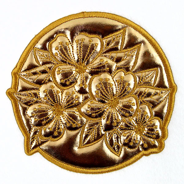 Layers of Dimension Flower  Bouquet (Batting Applique) - Image 4
