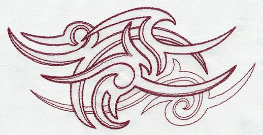 Lucky 7 Tribal Swirl - Image 2