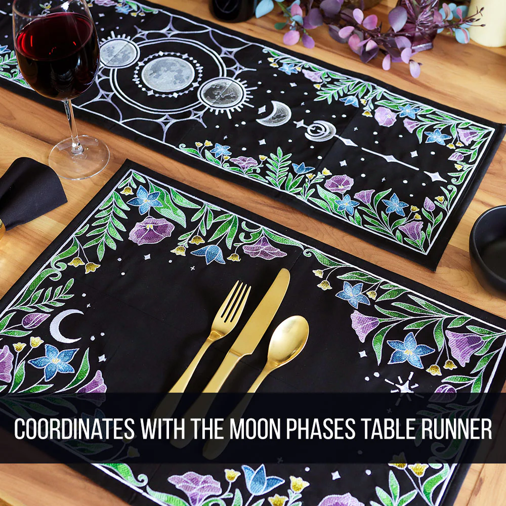 Lunar Blooms Placemat Set - Image 5