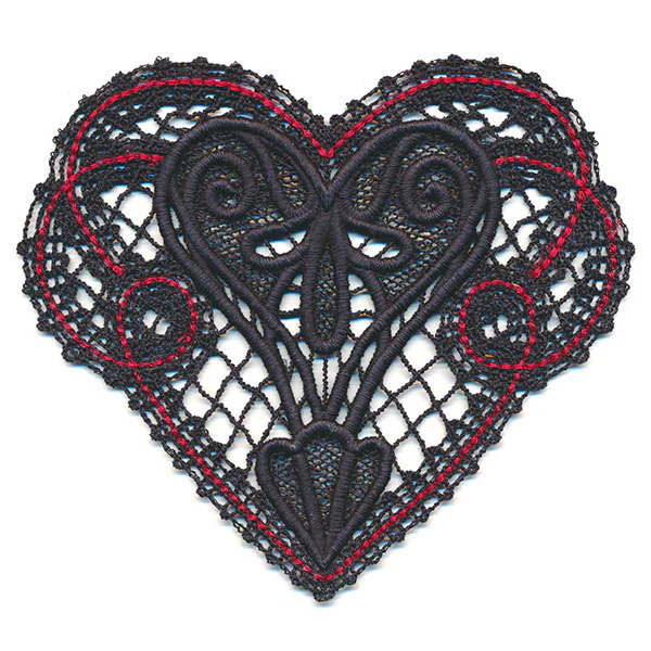 Luxe Accents - Heart (Lace) - Image 6