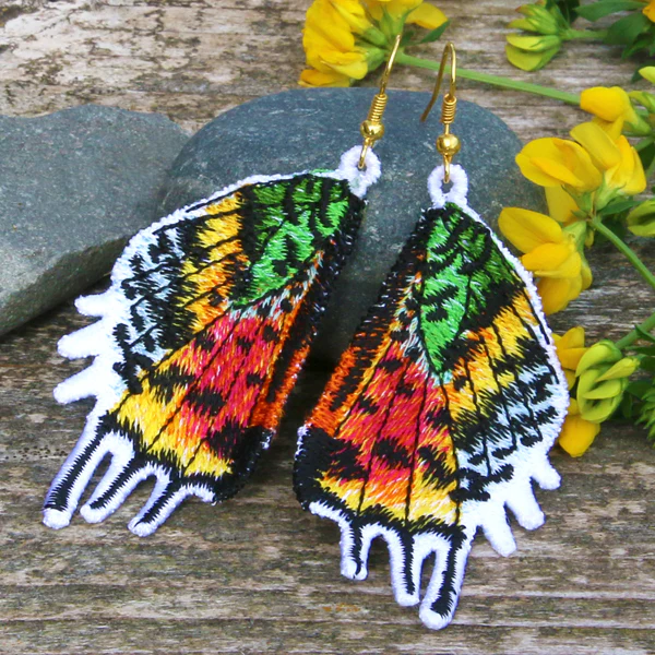 Madagascar Moth Wings (Freestanding) - Image 5