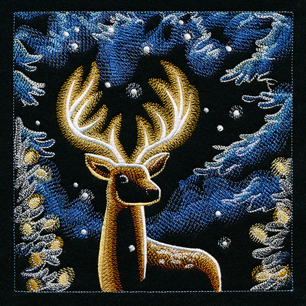 Magic Christmas Reindeer Scene - Panel 2 - Image 4
