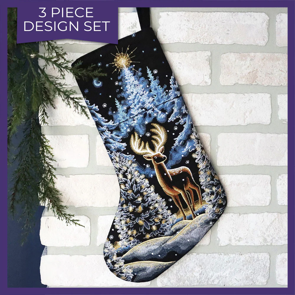 Magical Christmas Reindeer Stocking Set - Image 9