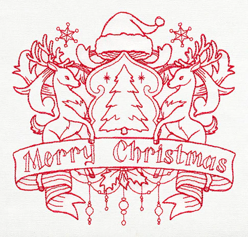 Merry Christmas Crest - Image 4
