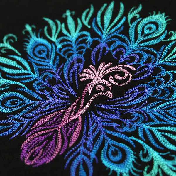 Mesmerizing Calligraphic Peacock - Image 8