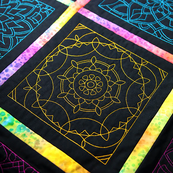Mesmerizing Mandala Quilting Square 1 - Image 61