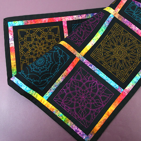 Mesmerizing Mandala Quilting Square 3 - Image 7